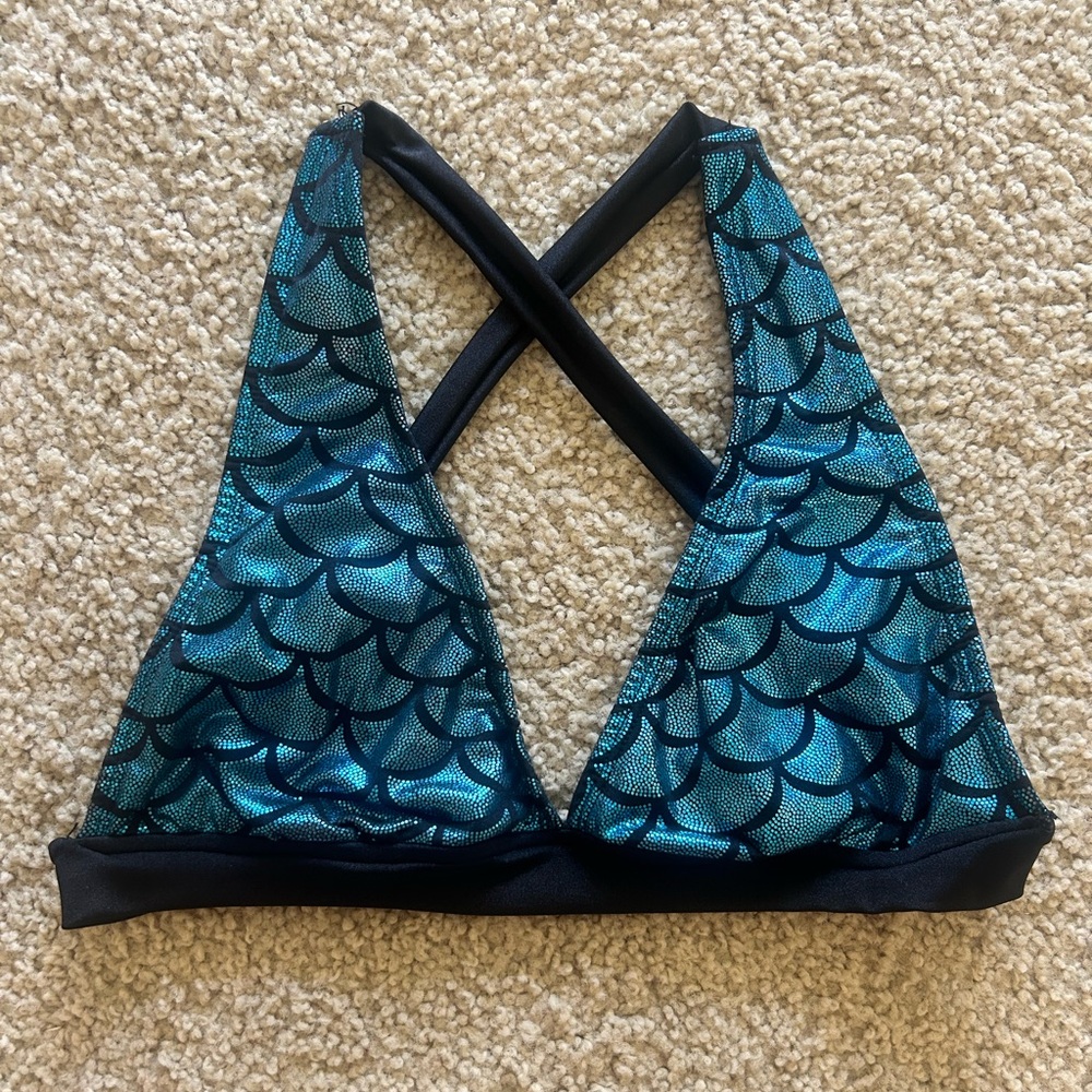 Mermaid Irridescent Rave Party Top